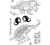 Pink Ink Designs - Tri-Sarah Tops - Clear Stamp Set, A5 (PI172), Transparent