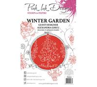 Pink Ink Designs Winter Garden-Clear Stamp Set, A5