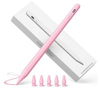 Pink iPad Pencil for Apple iPad 2018-2023,Faster Charge,Palm Rejection,Tilt Sensitivity for Apple Pen, for iPad 10th /9/8/7/6th Gen, iPad Pro11/12.9/13/inch M4, iPad Air 3/4/5/M2, iPad Mini 5/6