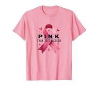 Pink is More Than Just A Color Breast Cancer Awareness T-Shirt, Men, Pink, Large