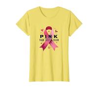 Pink is More Than Just A Color Breast Cancer Awareness T-Shirt, Women, Lemon, 3XL