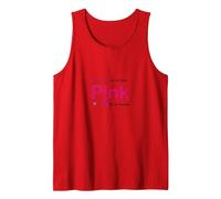 Pink Isnt Just A Color Pink Its A Promise Tank Top, Men, Red, S