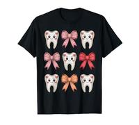 Pink Kawaii Dental Hygienist Cute Happy Tooth Dental School Value Graphic T-Shirt
