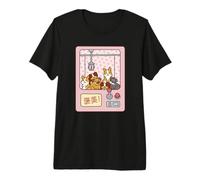 Pink Kawaii Dogs Claw Machine for Girls Premium T-Shirt