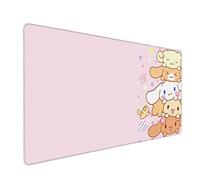 Pink Kawaii Girly Cute Gaming Mouse Pad, Long Extended XXL Mousepad, Extra Large Desk Pads Keyboard Mat for Work Game Office Home, 35.4'' X 15.7''