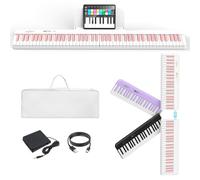 Pink Keyboard Piano 88 Key