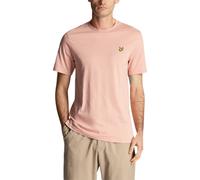 (Pink, L) Lyle & Scott Mens T Shirts Summer Cotton Tee