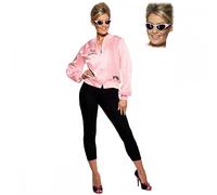Pink Ladies Official Licensed Grease Jacket Medium + Sunglasses