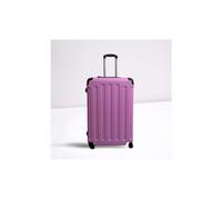 (Pink, Large) Hampton & Stewart Spinner wheel HardShell Suitcase