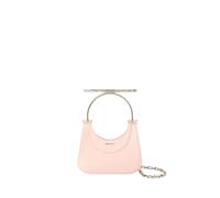 Pink Leather Cross Bar Purse - female - Alexander McQueen - Handbags - Pink - ONE SIZE - Bags ONE SIZE