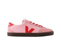 Pink Leather Volley Trainers, female, Veja, Sneakers, Pink, 2 UK, Shoes 2 UK