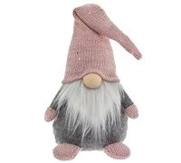 Pink LED Santa Gonk Christmas Gnome Small