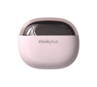 (Pink) Lenovo Wireless Earphones Control Earbuds with Microphone Headsets