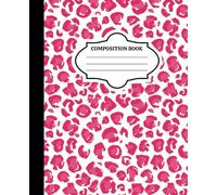 Pink Leopard 7.5x9.25in. Softcover Composition Notebook