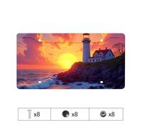 Pink License Plate Frame Sunset At The Lighthouse: A Serene Coastal Scene License Plate Silver License Plate Frame License Plate Frames Bl