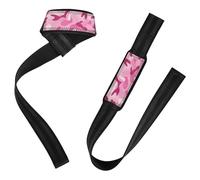 Pink Lifting Belts, 66 cm, Strength Training Strip, Deadlift, Weight Lifting, Gym, Deadlift, Training