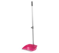 (Pink) Long-Handled Dustpan & Soft Brush Set