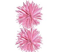 Pink Long Modelling Balloons 100 Pack Twisting Shape Kits for Professional Balloon Artists DIY Kids Party Decorations 260Q Magic Strip Supplies Bright Rose Petal Hue