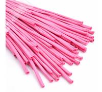 Pink Long Modelling Balloons 50 Pack Twisting Shape Kits for Professional Balloon Artists DIY Kids Party Decorations 260Q Magic Strip Supplies Bright Rose Petal Hue