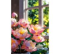 Pink Lotus Flower 500 Piece Jigsaw Puzzle for Adults, Creativity, Challenging and Difficult Puzzle, Brain Teaser Puzzles for Adults 500 Pieces for The Whole for Women, Men