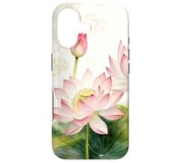 Pink Lotus Flower Watercolor Art - Zen Asian Floral Design Case for iPhone 17