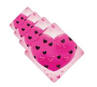 Pink Love Heart Car Air Freshener Cards for Women Men 4 Pack Cute Car Accessories Long Lasting Scent Car Diffuser Hanging Auto Aromatherapy Tablets Car Fresheners Gifts