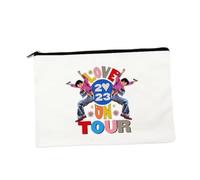 Pink Love Shirt Tour Stage Pattern Band Harry One 1D Styles Direction Cosmetic Bag Makeup Pencil Case Custom Name Travel Organiser Purse Wallet School Bag Mini Canvas Toiletry Bags Luggage