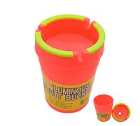 (Pink-Luminous) Ashtray Glow in the Dark Colour Smoking Bar