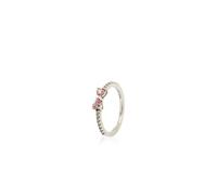 Pink Luminous Bow Ring - female - Pandora - Rings - Gray - 54 MM - Accessories 54 MM