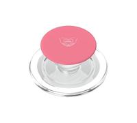 Pink - Mama Heart Hands Minimalist Line Art Mother PopSockets PopGrip for MagSafe