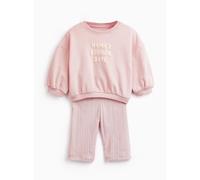 Pink Mama's Brunch Date Sweat & Trousers Set Up to 3 mths