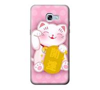 Pink Maneki Neko Lucky Cat Case Cover For Samsung Galaxy A5 (2017)