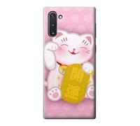Pink Maneki Neko Lucky Cat Case Cover For Samsung Galaxy Note 10