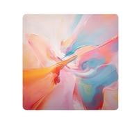 Pink Marble Camera Wrap Cloth, Squares Magic Self-Adhesive Cloth for Lens Camera Anti-Scratch Lens Protector Makeup Wrap Cloth Bag 17.7" x 17.7"