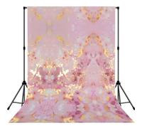 Pink Marble Texture 5x7ft Photography Backdrop Soft Anti-Wrinkle Photo Background For Studio, Newborn, Birthday Party & Video Recording