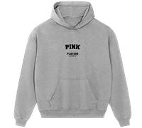 Pink Men's Hoodie - Gray / 2XL