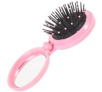 Pink Mini Inflatable Cushion Hair Comb Abs Adorable Shape