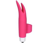pink Mischief Maker 10-Speed Clit & Nipple Finger Vibrator