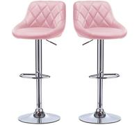 (PINK ) MOF Single Bar Stool swivel height adjustable bar stool Style B108