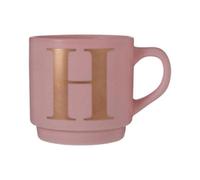 Pink Monogram Mug H | Signet