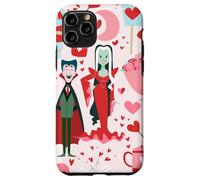 pink monster valentines vampire ghost horror undead creepy Case for iPhone 11 Pro