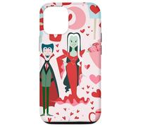 pink monster valentines vampire ghost horror undead creepy Case for iPhone 12/12 Pro
