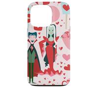 pink monster valentines vampire ghost horror undead creepy Case for iPhone 13 Pro