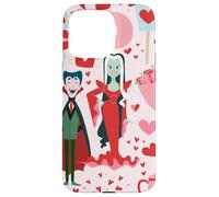 pink monster valentines vampire ghost horror undead creepy Case for iPhone 15 Pro Max