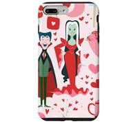 pink monster valentines vampire ghost horror undead creepy Case for iPhone 7 Plus/8 Plus