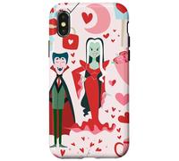 pink monster valentines vampire ghost horror undead creepy Case for iPhone X/XS