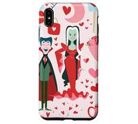 pink monster valentines vampire ghost horror undead creepy Case for iPhone XS Max