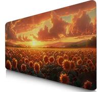 Pink Mouse Mat 1000x500x3mm XXL Gaming Mouse Pad Manor Desk Mat, Table Mats with Non-Slip, Soft Smooth Surface, Stitched Edges Desk Pad, Waterproof Fabric, Durable, Office Accessories, Gifts F0-809