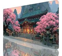 Pink Mouse Mat 1200 x 600 x 3 mm Large Gaming Mouse Pad Palace Desk Mat with Stitched Edges, Mousepad Non Slip Rubber Base, Waterproof Soft Desk Pad, Pc Accessories for Home Office Decor, Gifts l-7682