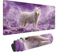 Pink Mouse Mat Large 800x300x3 mm Extended Gaming Mouse Pad Animal Desk Mat With Stitched Edges, Waterproof Soft Cloth Mousepad, Non-Slip Rubber Base Desk Pad for Home Office Accessories Gifts z-6441